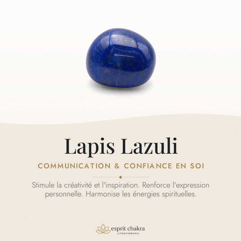 Bracelet Lapis Lazuli 10 mm – Sagesse des Échanges