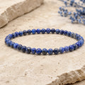 Bracelet Lapis Lazuli 4 mm – Aplomb de la Parole