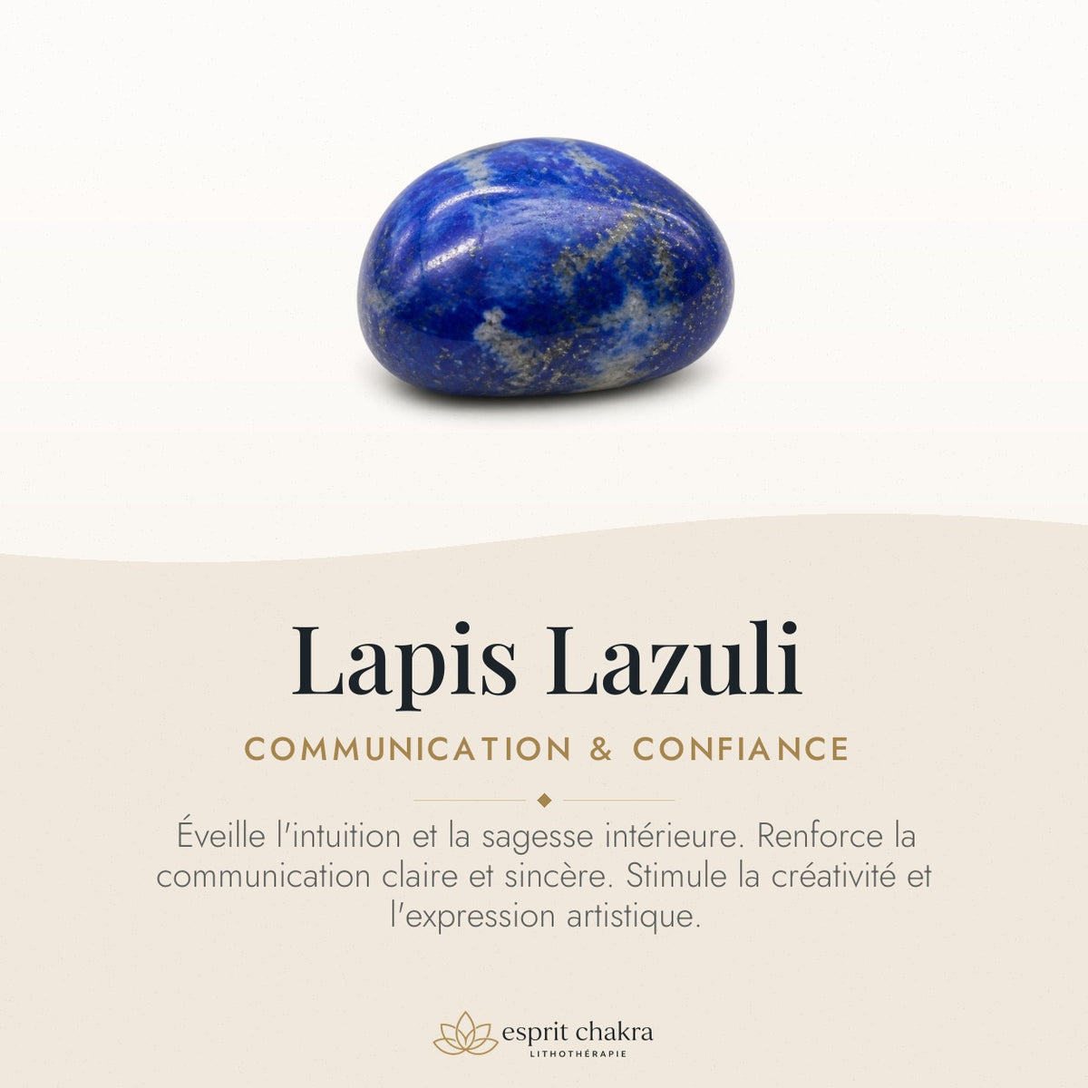 Bracelet Lapis Lazuli 6 mm – Clarté du Matin — vertus de la pierre
