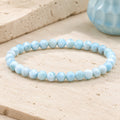 Bracelet Larimar 6 mm – Reflet Doux