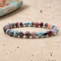 Bracelet Larimar 8 mm – Lueur Paisible