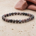 Bracelet Libérite Bleue 6 mm – Résilience Sereine
