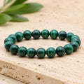Bracelet Malachite 10 mm – Transformation Confiante