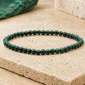 Bracelet Malachite 4 mm – Force des Limites