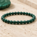 Bracelet Malachite 6 mm – Halo Doux