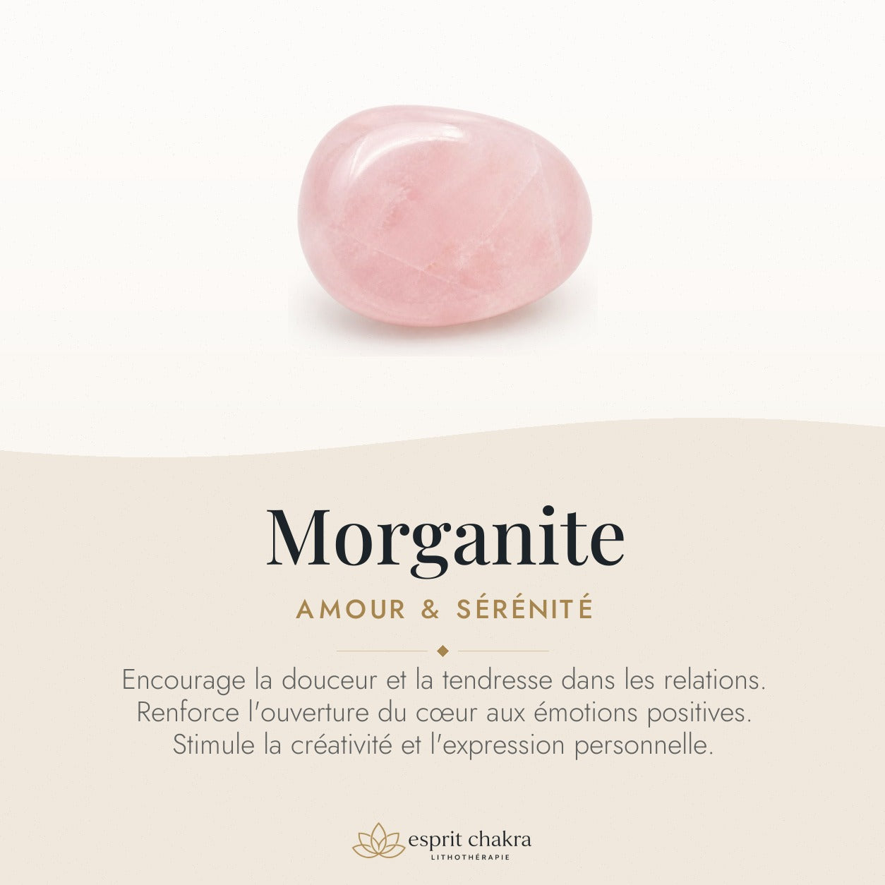 Bracelet Morganite 6 mm – Tendresse Quotidienne — vertus de la pierre