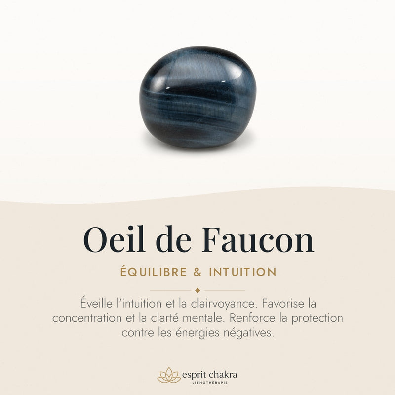 Bracelet Œil de Faucon 10 mm – Sérénité de la Hauteur