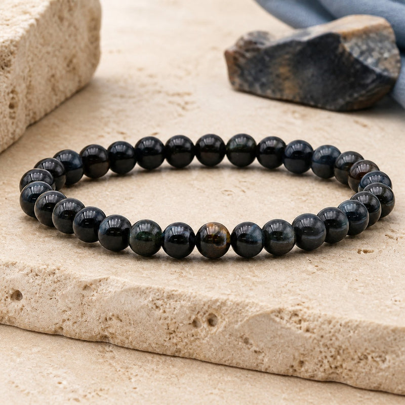 Bracelet Oeil de Faucon 6 mm – Clairvoyance