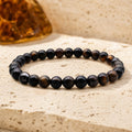 Bracelet Œil de Faucon 6 mm – Discernement Juste