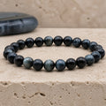 Bracelet Œil de Faucon 8 mm – Courant Paisible