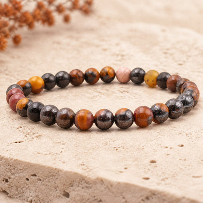 Bracelet Œil de Fer 6 mm – Rivage Serein