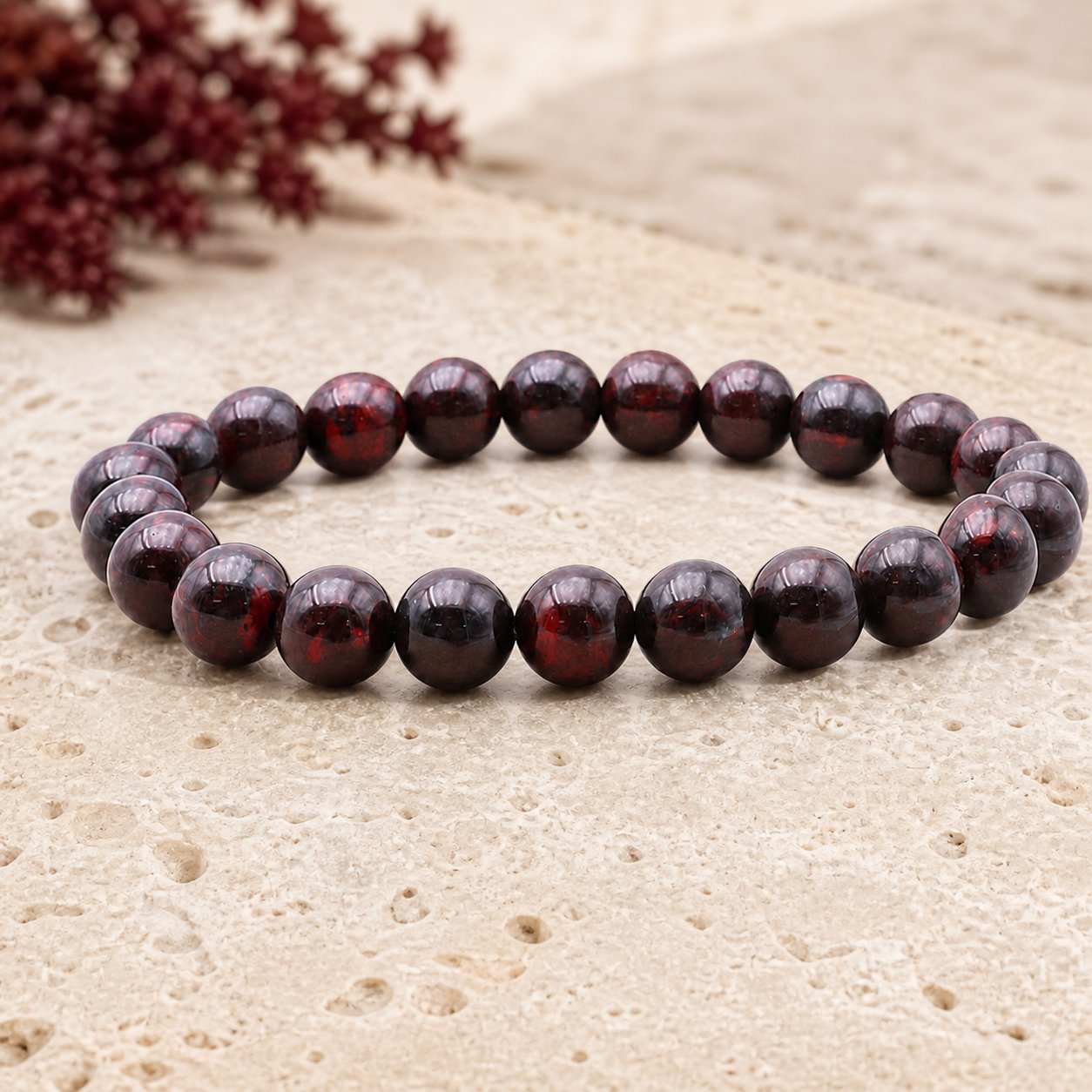 Bracelet Oeil de Fer 8 mm – Protection de l’Effort