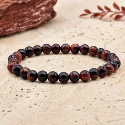 Bracelet Oeil de Taureau 6 mm – Aplomb Tranquille