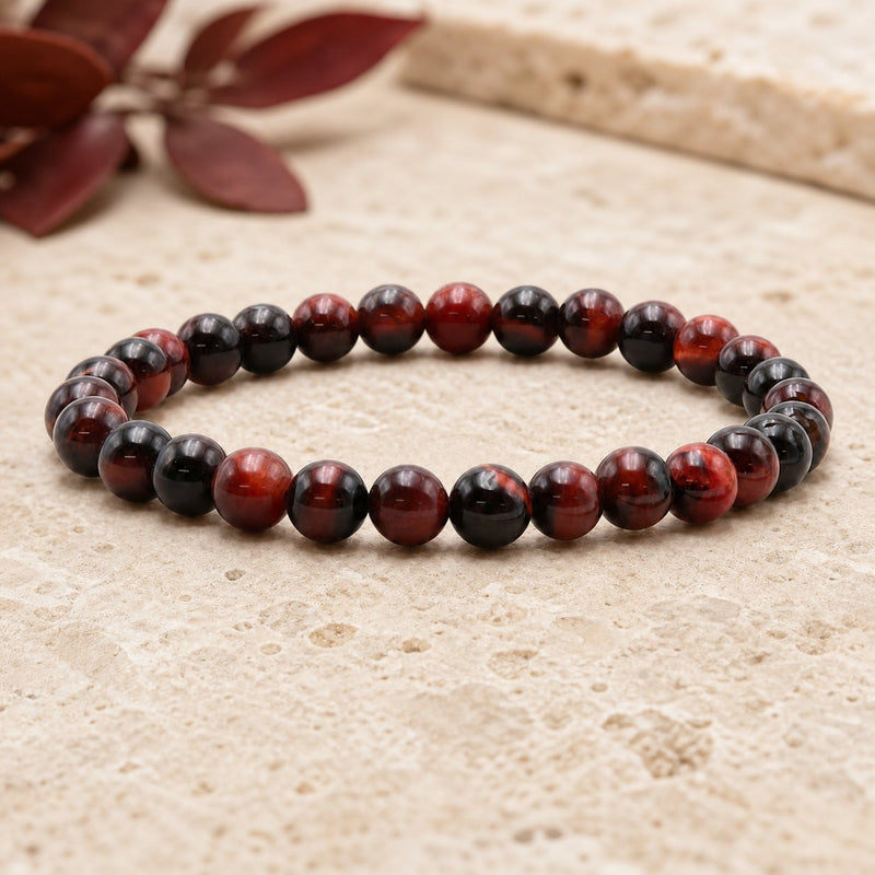 Bracelet Œil de Taureau 6 mm – Onde Douce