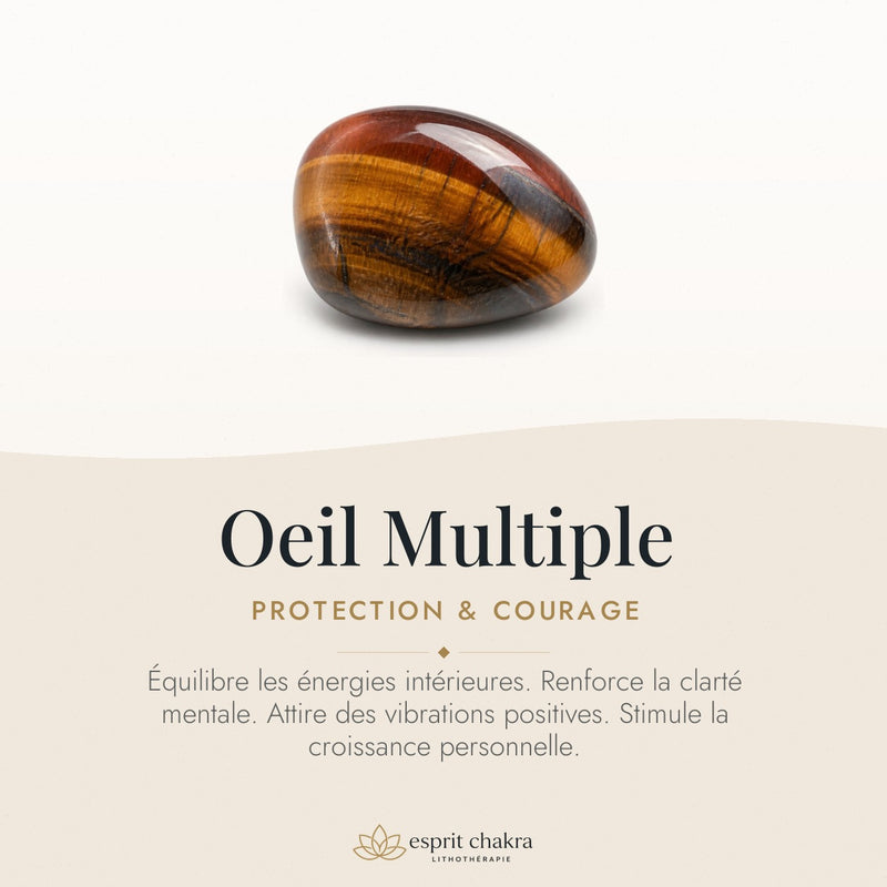 Bracelet Oeil Multiple 4 mm – Épanouissement des Liens