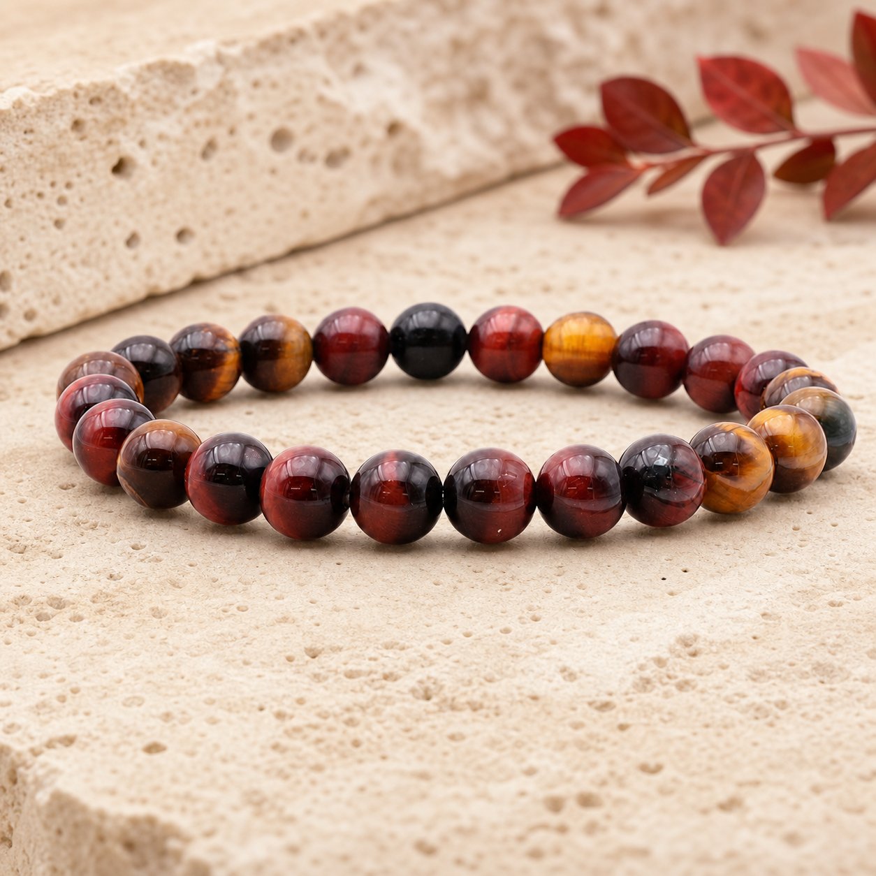 Bracelet Oeil Multiple 8 mm – Racines Profondes