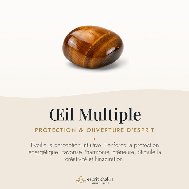 Bracelet Œil Multiple 8 mm – Terre Paisible