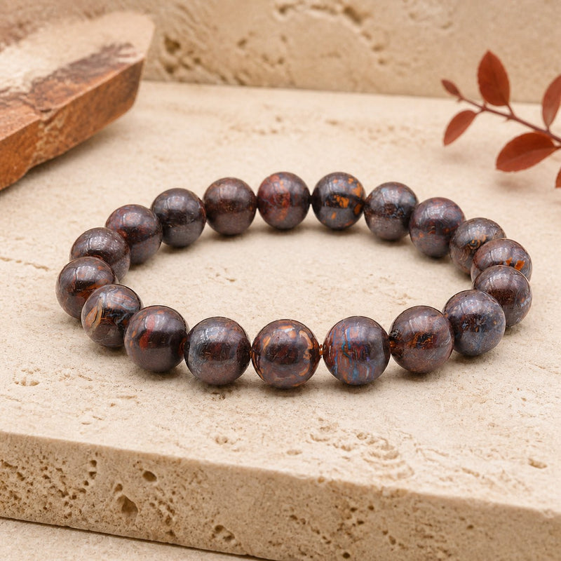 Bracelet Opale Boulder 10 mm – Joie de la Trouvaille