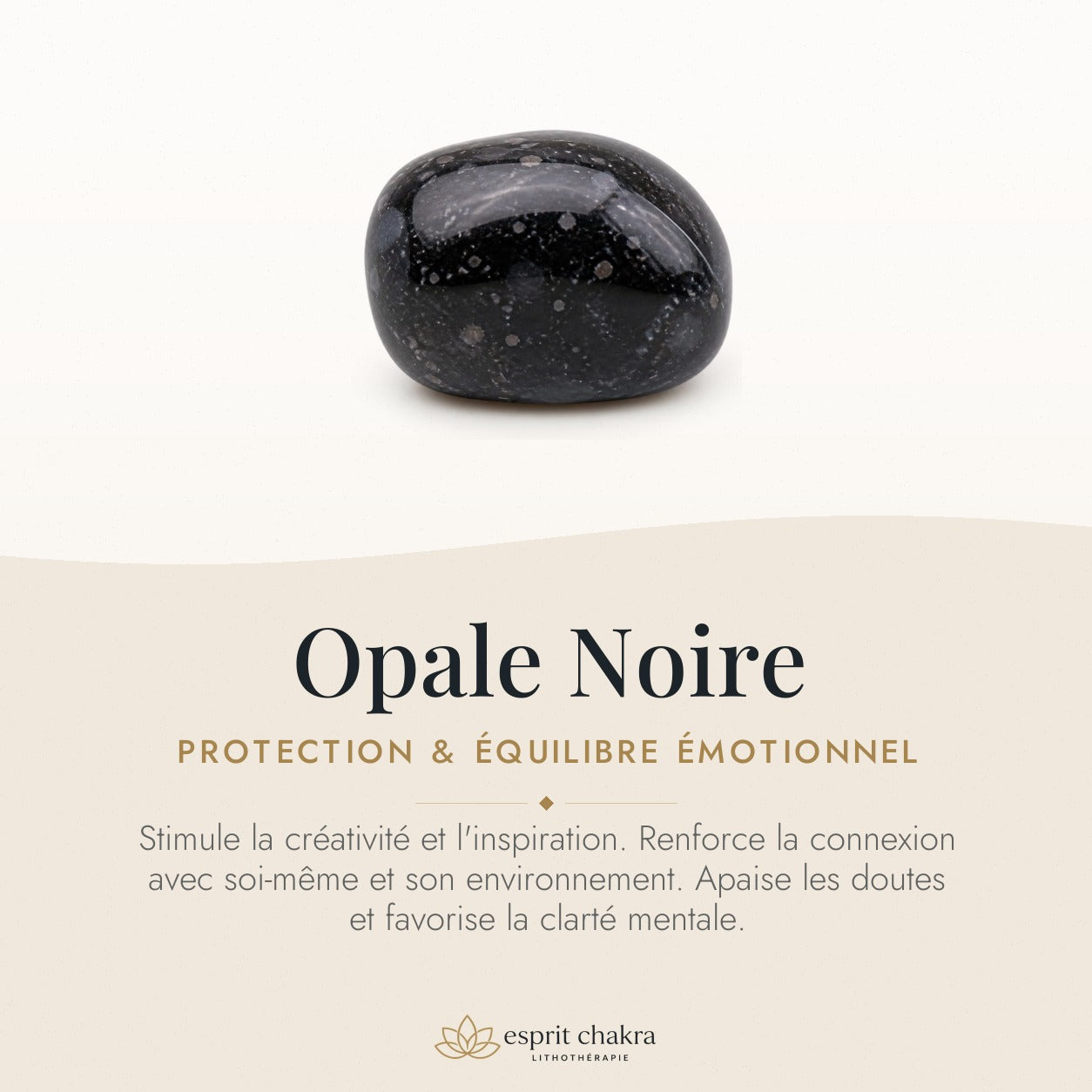 Bracelet Opale Noire 6 mm – Protection Profonde — vertus de la pierre