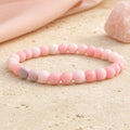 Bracelet Opale Rose 6 mm – Tendresse Simple