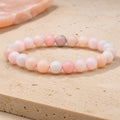 Bracelet Opale Rose 8 mm – Colline Douce