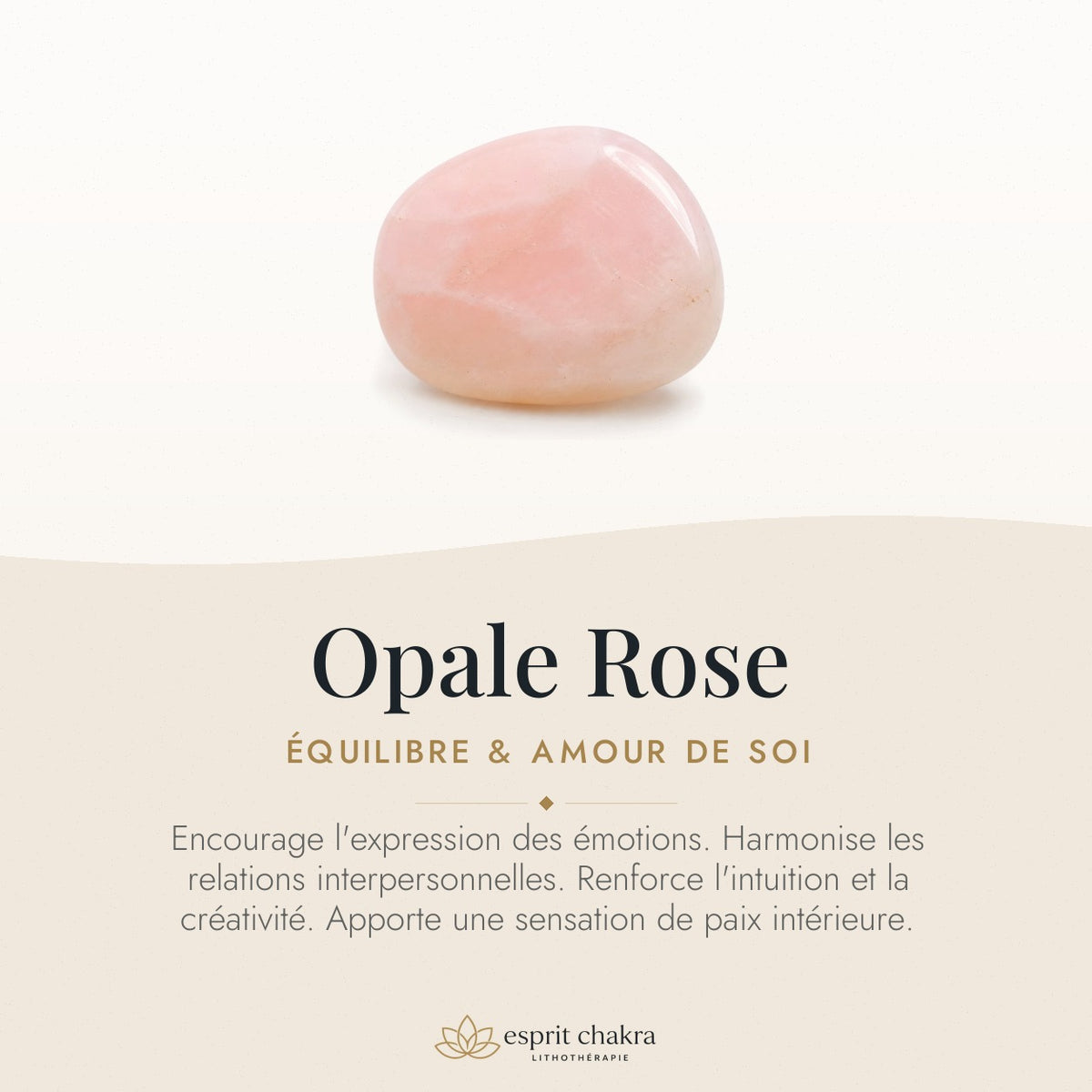 Bracelet Opale Rose 8 mm – Vallée Sereine — vertus de la pierre