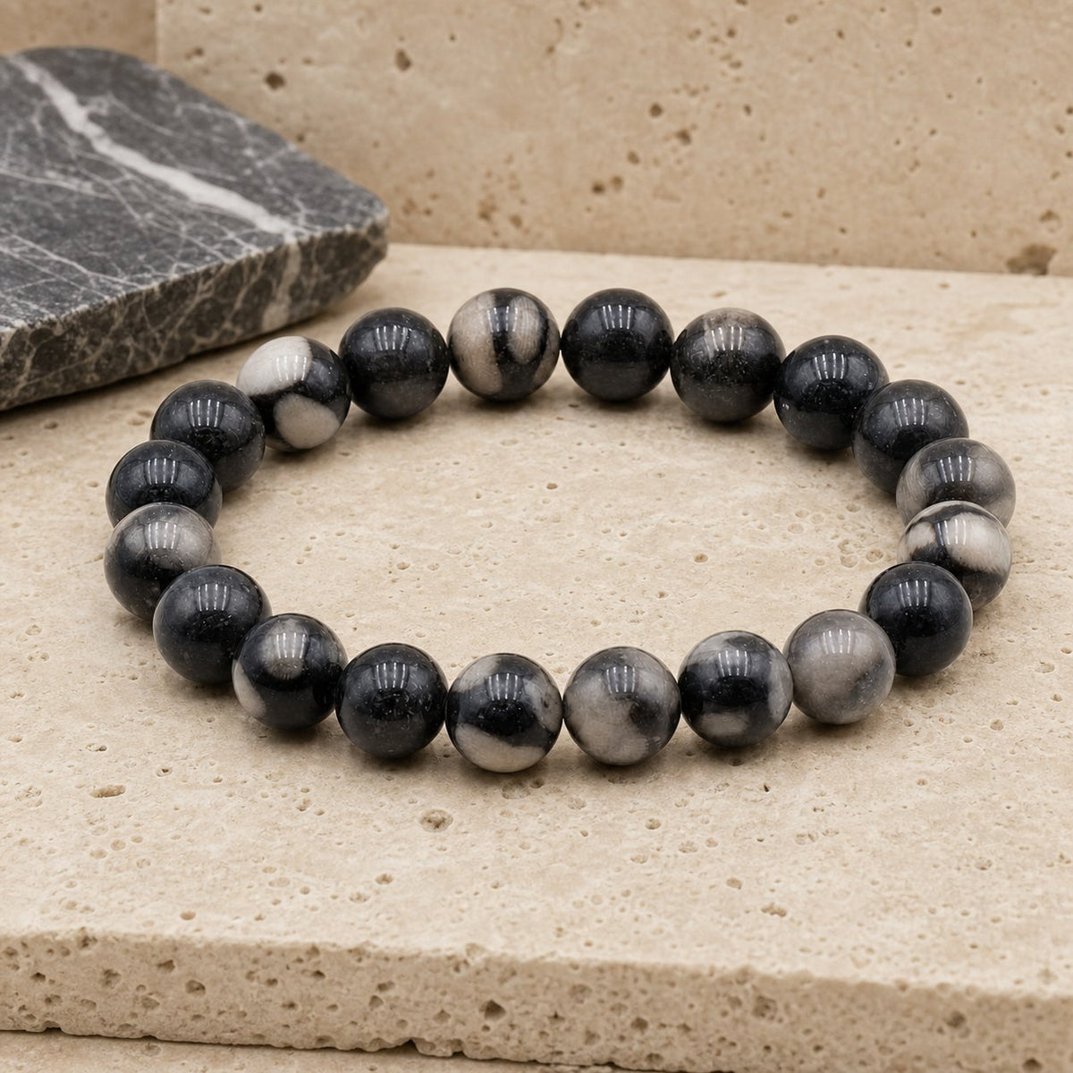 Bracelet Orthoceras 10 mm – Ancrage du Temps