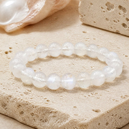 Bracelet Péristérite 10 mm – Confiance du Silence