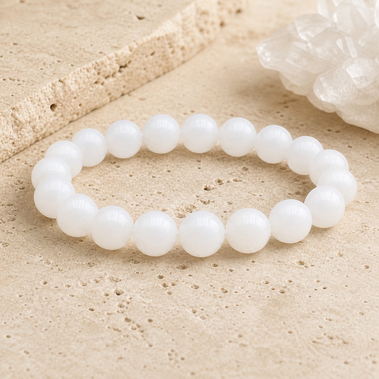 Bracelet Péristérite 10 mm – Douceur Assurée