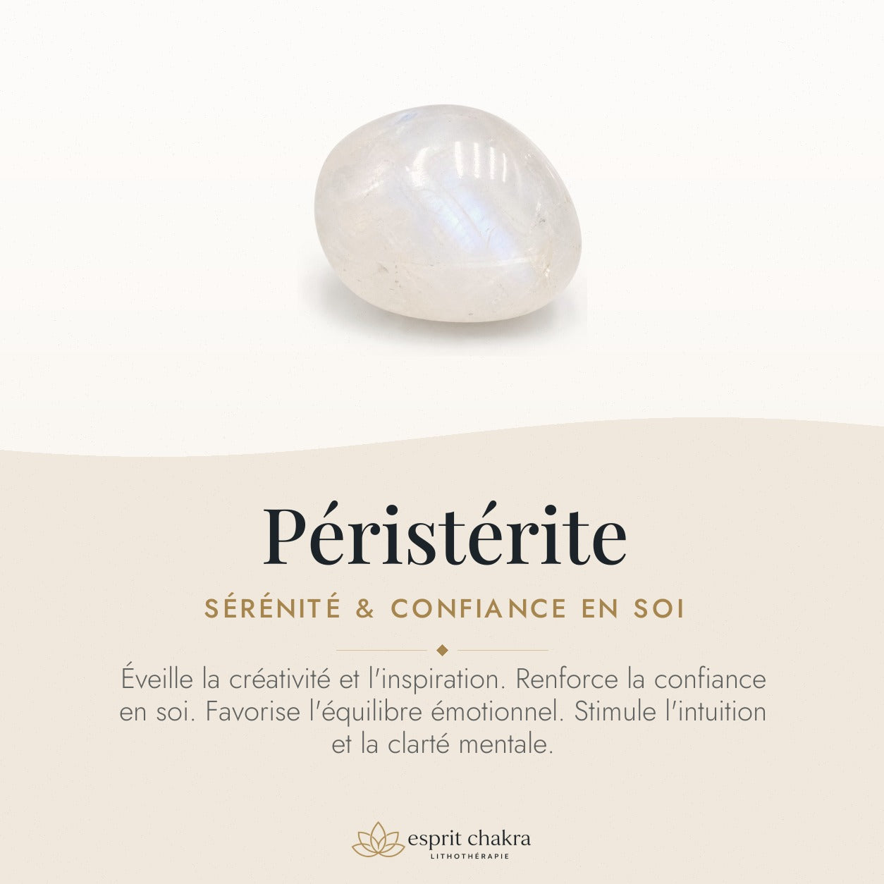 Bracelet Péristérite 10 mm – Retenue Sereine — vertus de la pierre