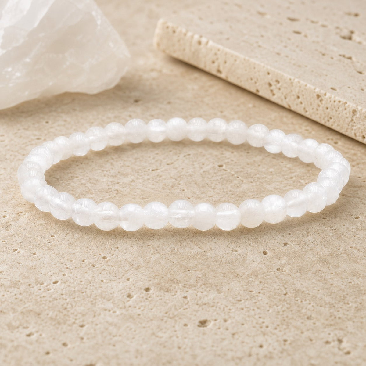 Bracelet Péristérite 4 mm – Finesse Douce