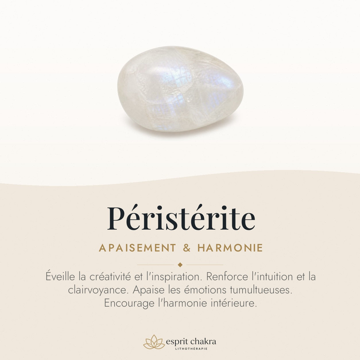 Bracelet Péristérite 6 mm – Délicatesse Simple — vertus de la pierre