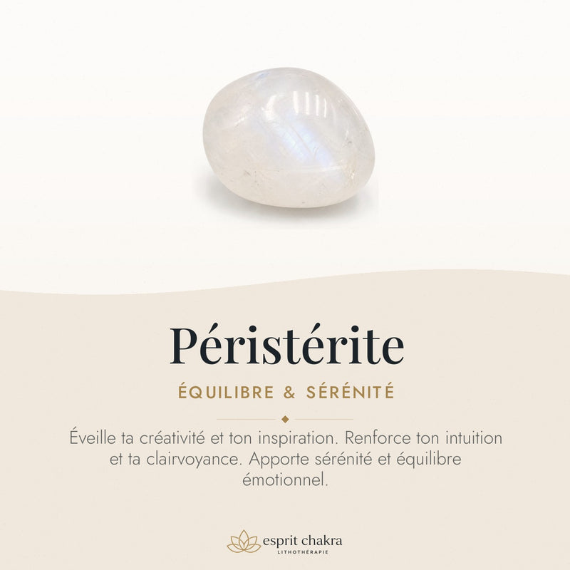 Bracelet Péristérite 8 mm – Équilibre