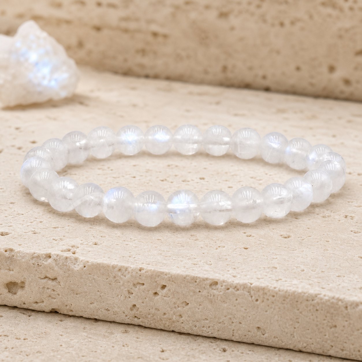 Bracelet Péristérite 8 mm – Franchise Simple