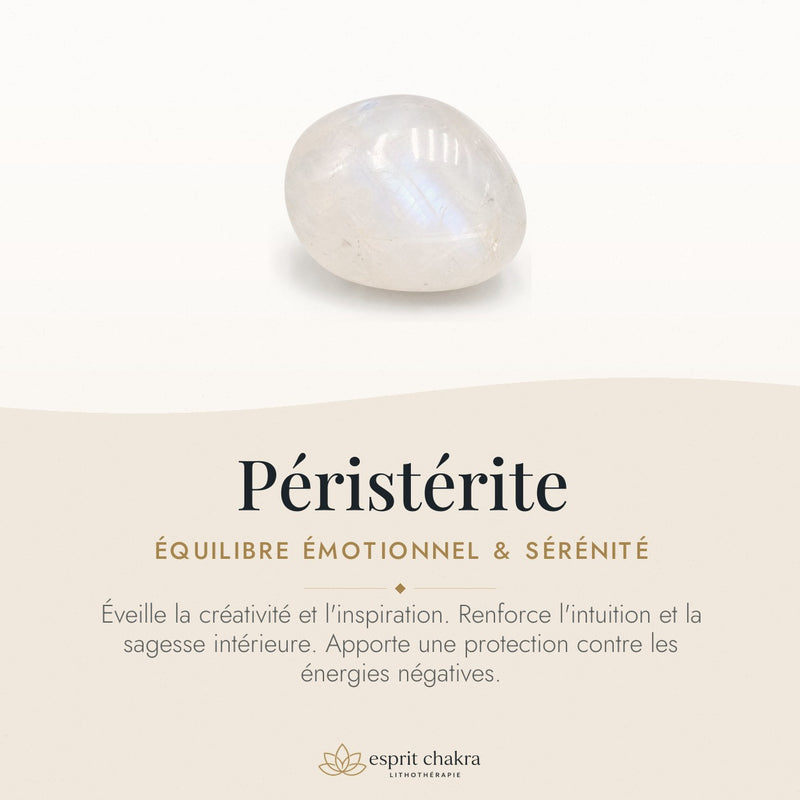 Bracelet Péristérite 8 mm – Simplicité Sereine