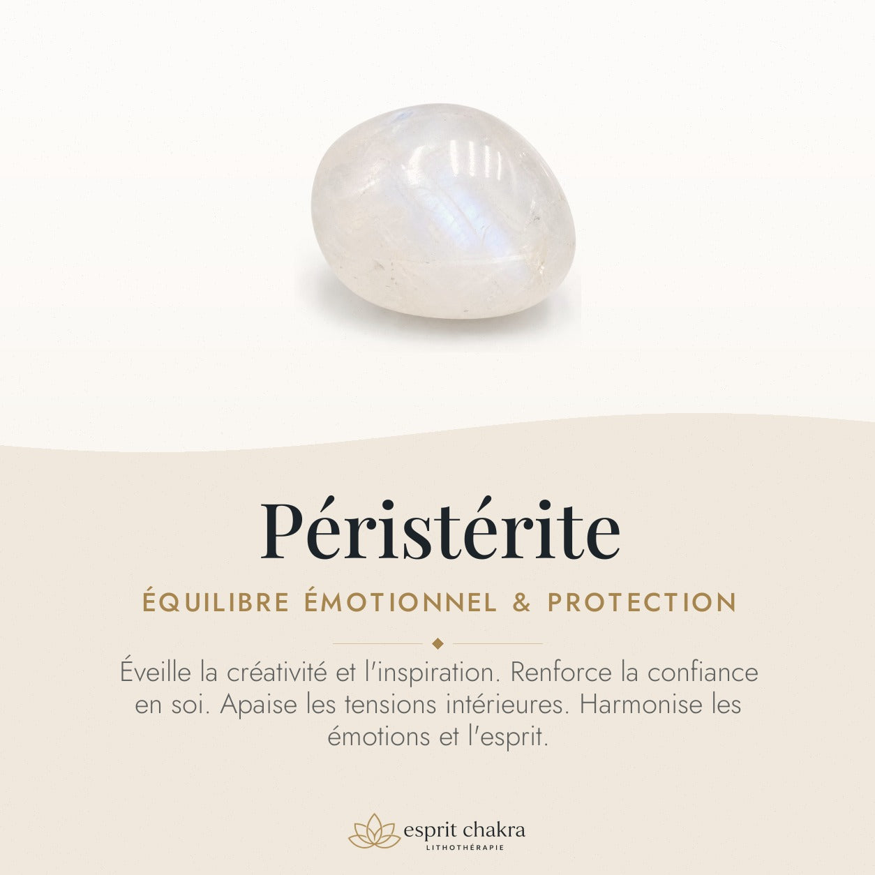 Bracelet Péristérite 8 mm – Sobriété Douce — vertus de la pierre