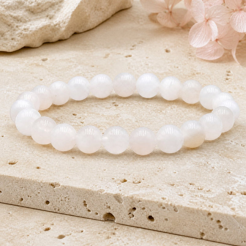Bracelet Péristérite 8 mm – Sobriété Douce