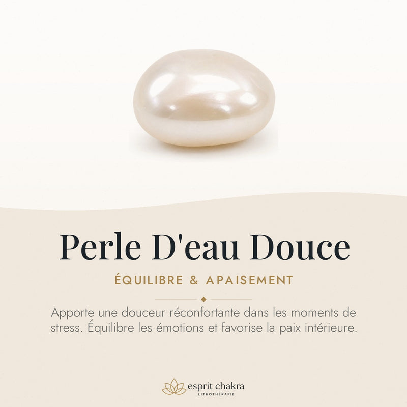 Bracelet Perle d'Eau Douce 6 mm – Présence Douce