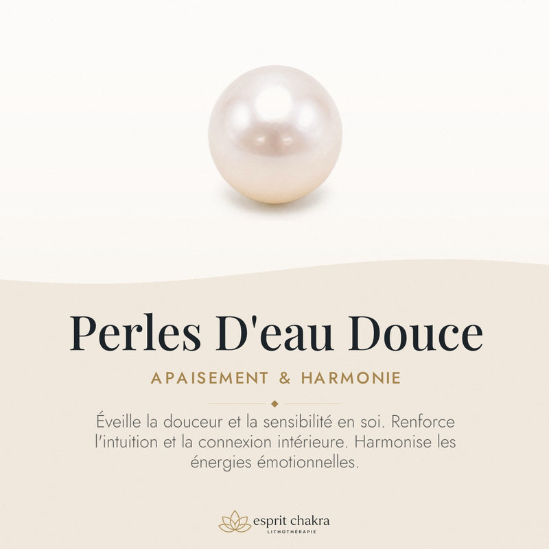 Bracelet Perles d'Eau Douce 8 mm – Rencontre Douce