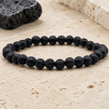 Bracelet Pierre de Lave 6 mm – Apaisement du Feu