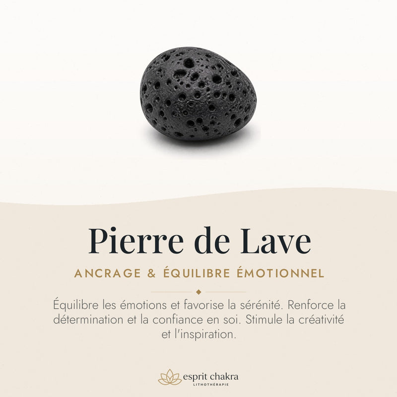 Bracelet Pierre de Lave 8 mm – Fidélité Sereine