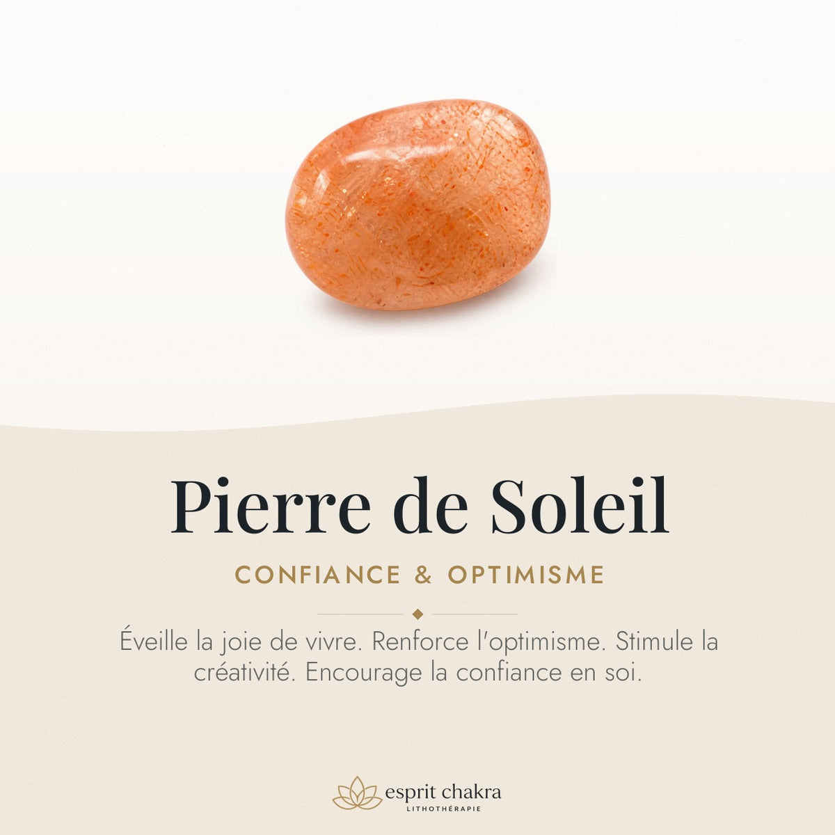 Bracelet Pierre de Soleil 4 mm – Présence Joyeuse — vertus de la pierre