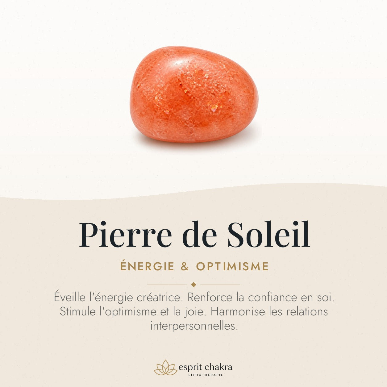 Bracelet Pierre de Soleil 6 mm – Patience Tranquille — vertus de la pierre