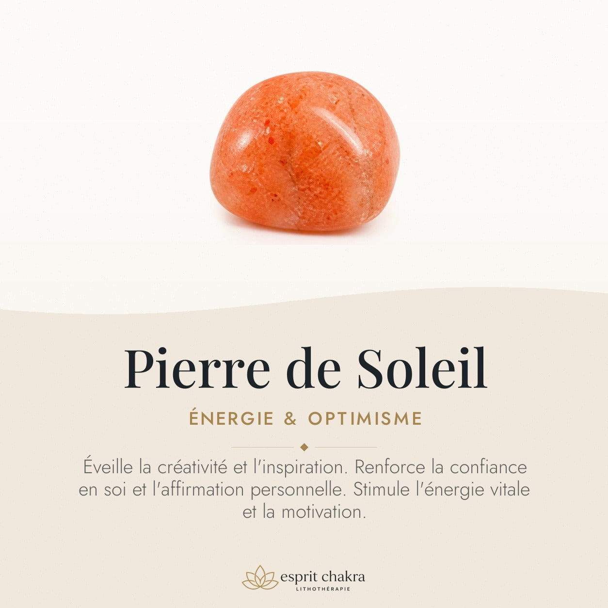 Bracelet Pierre de Soleil 6 mm – Rencontre Chaleureuse — vertus de la pierre
