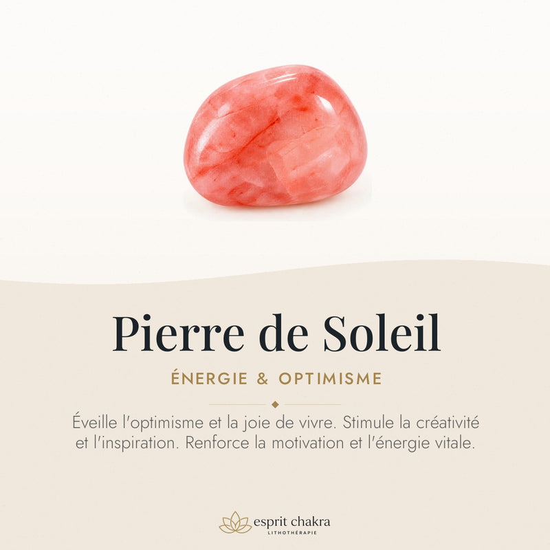 Bracelet Pierre de Soleil 6 mm – Soin Attentif