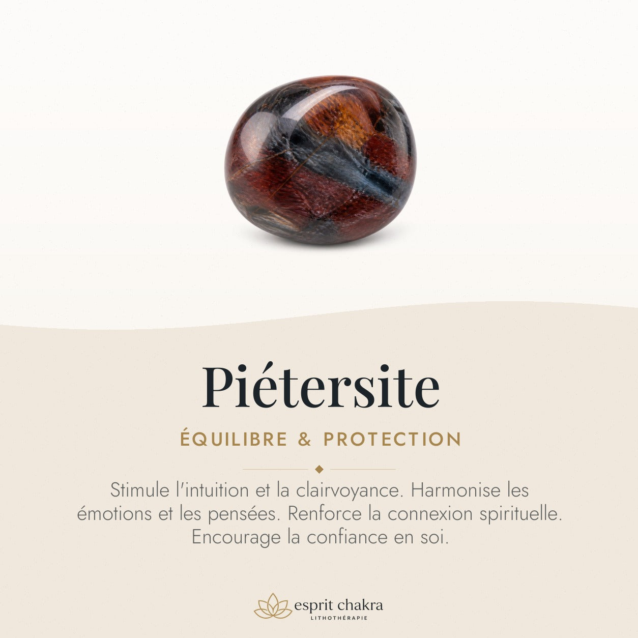 Bracelet Piétersite 6 mm – Clarté Retrouvée — vertus de la pierre