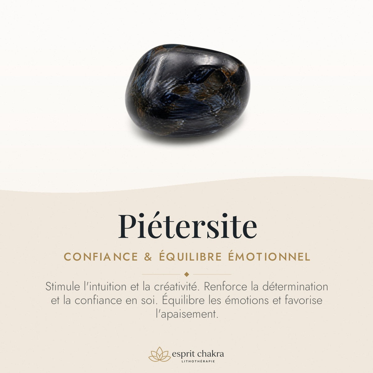 Bracelet Piétersite 8 mm – Confiance du Changement — vertus de la pierre