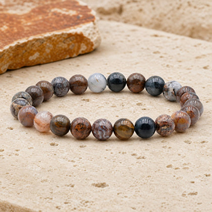 Bracelet Piétersite 8 mm – Confiance du Changement