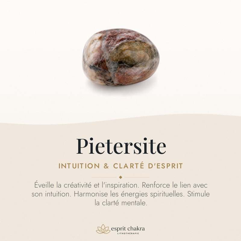 Bracelet Pietersite 8 mm – Sang-froid des Tempêtes