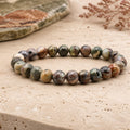 Bracelet Pietersite 8 mm – Sang-froid des Tempêtes